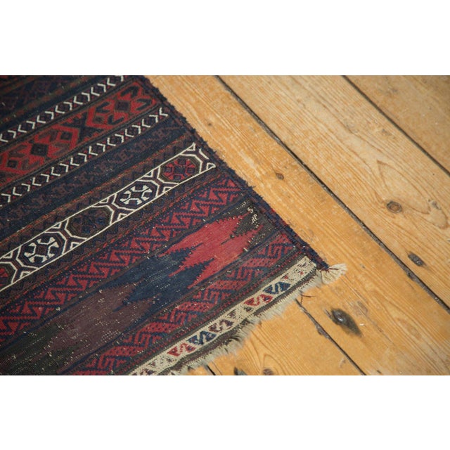 Antique Belouch Soumac Rug Runner - 1'7" x 10'4" For Sale - Image 11 of 11
