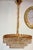 Vintage Brass, Lead Crystal, and 24k Gold-Plated Chandelier from Sölken Leuchten, 1970s For Sale - Image 4 of 10