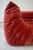Ligne Roset Vintage Two-Seat Togo Sofa with Arms in Burgundy Velvet by Michel Ducaroy for Ligne Roset, 1970s For Sale - Image 4 of 18