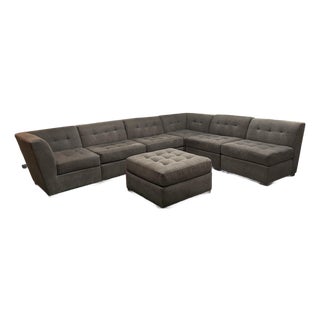Jonathan Louis Modular Sectional, Set of Seven For Sale