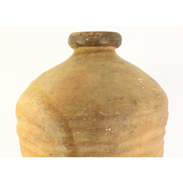 Spanish Colonial Redware Terracotta Amphorae Jar for Fine Wines For Sale - Image 11 of 18