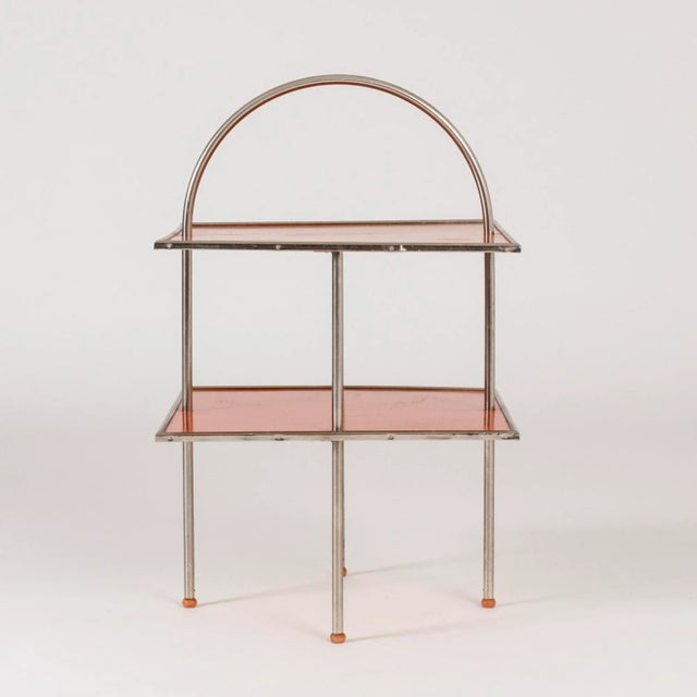 Vintage Lacquered Side Table, 1930s For Sale - Image 9 of 9