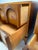 Brown Mid-Century Walnut and Burlwood Arched Nightstands by Thomasville, Pair For Sale - Image 8 of 14