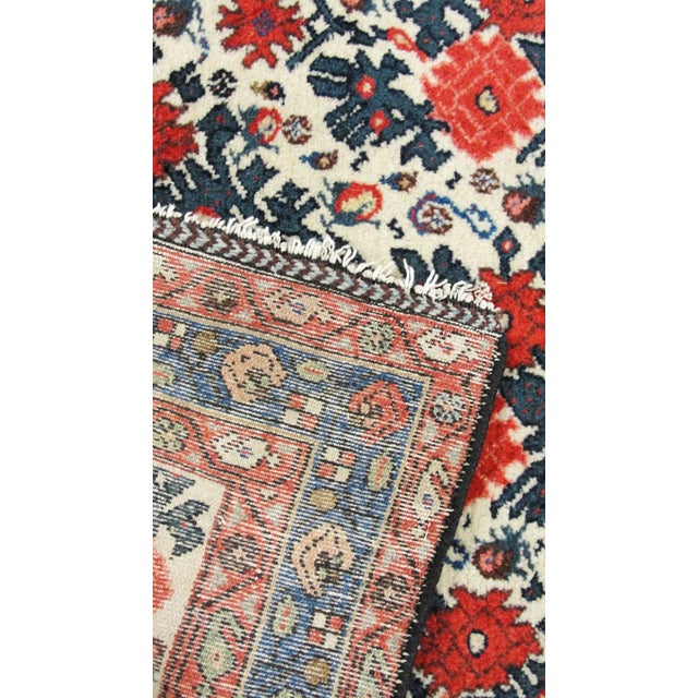Textile Antique Persian Bakhtiari Rug 2'9" X 4'2" For Sale - Image 7 of 7