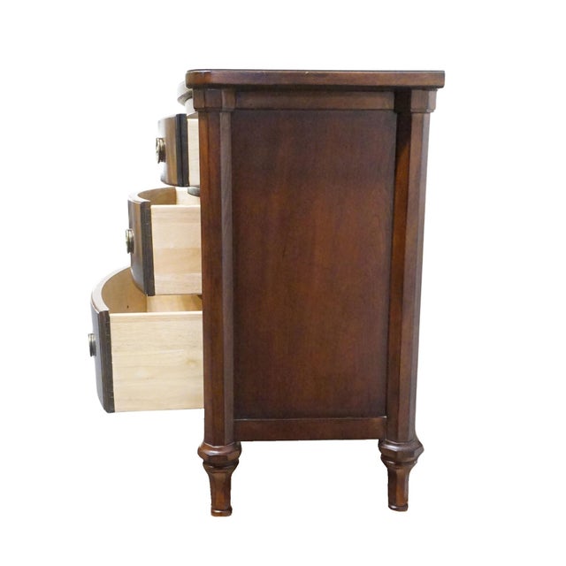 Wood Bernhardt Furniture Martha Stewart Collection Solid Cherry Traditional Style 35" Nightstand 102-229 For Sale - Image 7 of 13