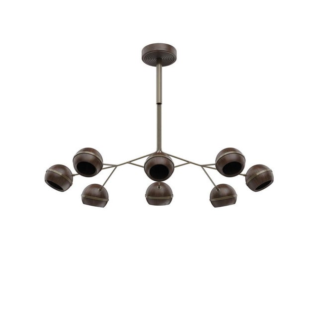 Fleming Suspension Lamp by Wood Tailors Club For Sale - Image 11 of 15