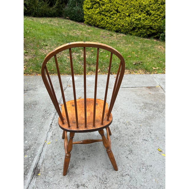 American Mid 19th Century American Windsor Chair For Sale - Image 3 of 9