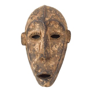 Early 20th Century Bwami Society Lega Mask For Sale