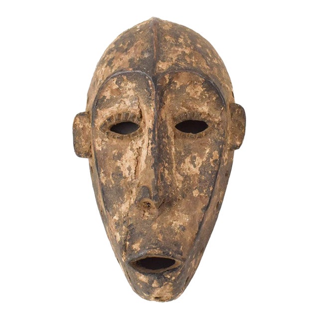 Early 20th Century Bwami Society Lega Mask For Sale