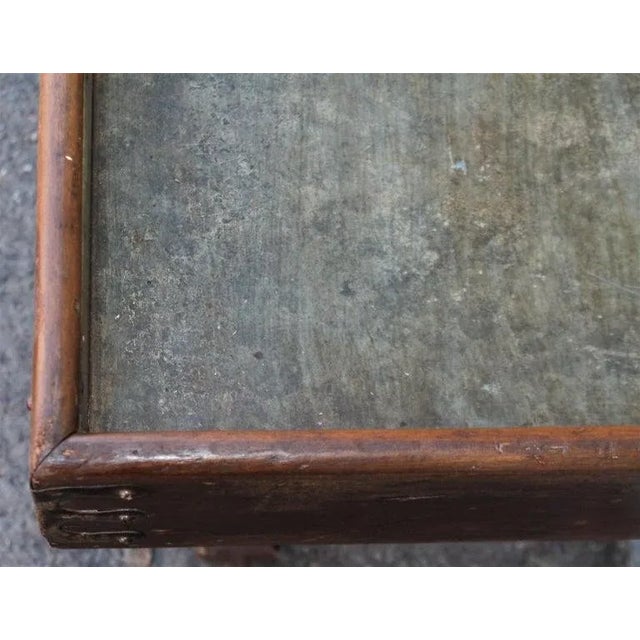 19th Century Dairy Sorting Table With Tin Liner For Sale - Image 9 of 11