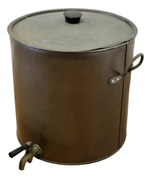 Kitchen Range Copper Hot Water Urn, 1920s