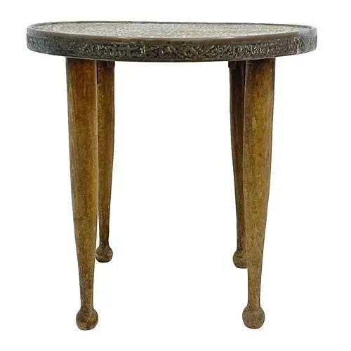 Vintage Moroccan Style Footstool For Sale In Atlanta - Image 6 of 6