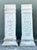 Vintage Cast Concrete Relief Pedestals - A Pair For Sale - Image 9 of 12