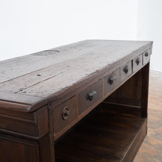 20th Century Oak Bar, France, 1900 For Sale - Image 6 of 10