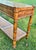 Transitional Vintage Drexel Heritage Faux Bamboo and Cane Console Table For Sale - Image 3 of 9