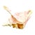 Mid 20th Century Coastal Pink Conch Shell Serving Bowl With Matching Spoon For Sale