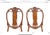 Vintage Regency Marquetry Balloon Back Chairs - a Pair For Sale - Image 11 of 12