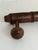Brown Antique Faux Bamboo Five Peg Coat Rack, Circa 1900 For Sale - Image 8 of 12