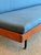 European Mid Century Modern Teak Frame Platform Sofa / Day Bed c.1960 Outstanding Sofa Bed - Convenient Flip-Over Back...
