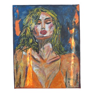Natalia Vypritskaia, Flame, Oil on Canvas For Sale