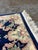 4ft × 6ft Chinese Floral Wool Area Rug, Circa 1979 For Sale - Image 10 of 12