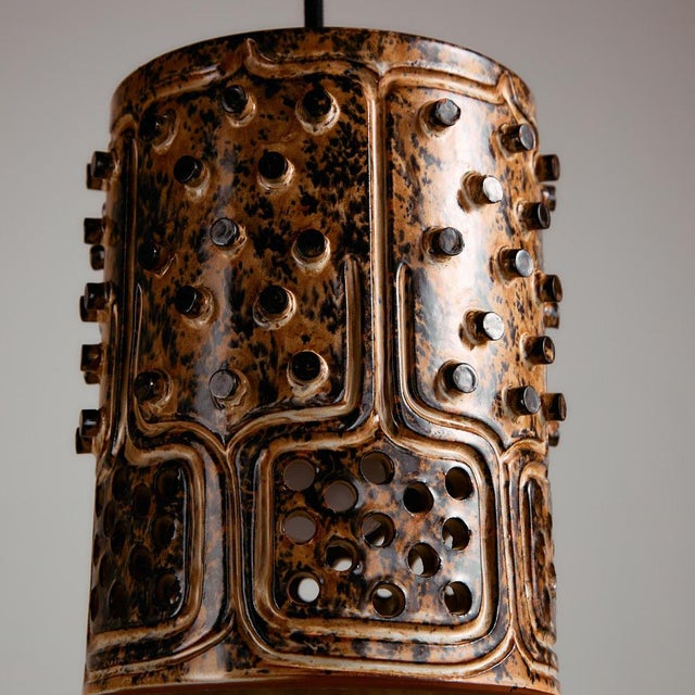 Ceramic Pendant by Jette Hellerøe for Axella For Sale - Image 4 of 14