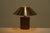 Base is in bronze, shade in gold plated steel. European Plug (up to 250V).The wiring of this item may be original and...