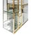 Mid-Century Modern Italian Brass and Glass Console Table, 1970s For Sale - Image 6 of 9