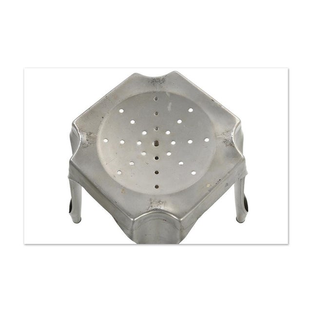 Industrial Iron Stools, Set of 10 For Sale - Image 3 of 5