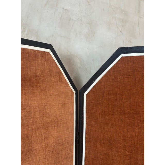 1920s Vintage Reupholstered Screen, 1920s For Sale - Image 5 of 18