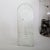 Large wall mirror by Luigi Fontana. Metal frame. Stamped L. Fontana Genova.