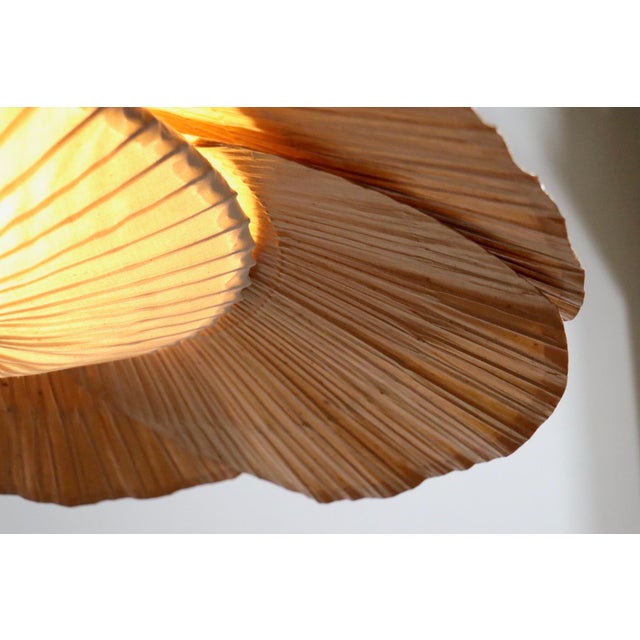 Uchiwa Series Hana I Ceiling Light by Ingo Maurer for Design M, Germany, 1970s For Sale - Image 11 of 18