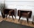Metal Mid-Century Art Deco Italian Nightstands in Walnut and Glass Top, 1950s, Set of 2 For Sale - Image 7 of 10