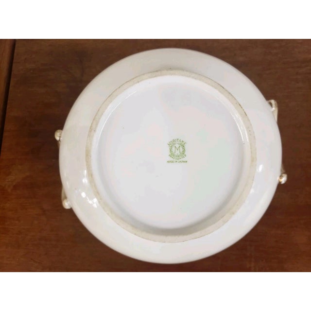Antique Noritake Hand Painted Double Handled Scenic Bowl, M Mark, Made in Japan For Sale In New Orleans - Image 6 of 7