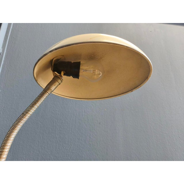 Vintage Patinated Desk Lamp, 1960s For Sale - Image 12 of 13