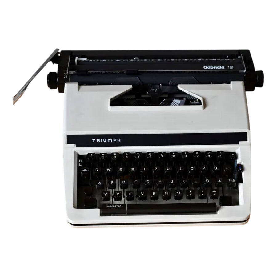 コレクション Typewriter Triumph Gabriele 12 Vintage Retro Triumph Gabriele 12 Portable Typewriter
