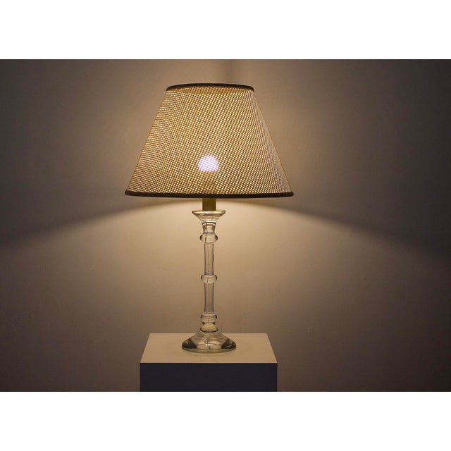 Tiffany Crystal Lamp by Ingo Maurer for Val Saint Lambert, 1960s For Sale - Image 3 of 13