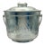 Vintage Italian Hammer Finish Ice Bucket For Sale