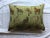 1980s Vintage Green Embroidered Horses Pillow For Sale - Image 5 of 7