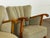1940s Vintage Scandinavian Beech Lounge Chairs, 1940s, Set of 2 For Sale - Image 5 of 9