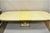 Late 20th Century Italian Regency Cream & Gold Gilt Lacquered Urn Pedestal Dining Table - 3 Leaves For Sale - Image 9 of 16