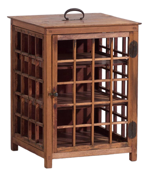 Antique Japanese Wooden Display Cabinet