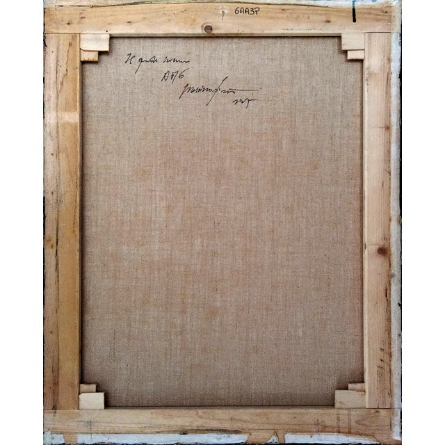 2000 - 2009 Massimo d'Orta, Large Abstract Composition, Mixed Media on Canvas, 2007 For Sale - Image 5 of 7