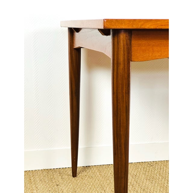 Scandinavian Extendable Teak Dining Table, 1960 For Sale - Image 15 of 18