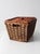 Late 20th Century Vintage Wicker Storage Basket For Sale - Image 5 of 9
