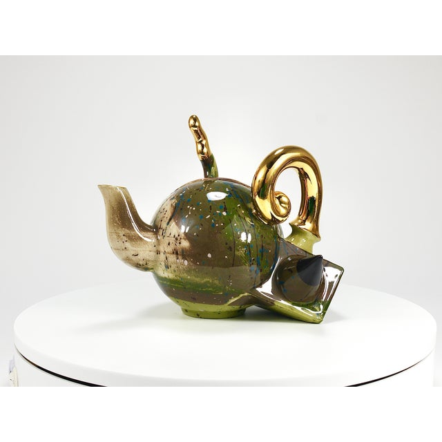 Postmodern Postmodern Sculptural Pop-Art Tea Service by Juraj Mahalik for Art4, Slovakia, 1990s For Sale - Image 3 of 18