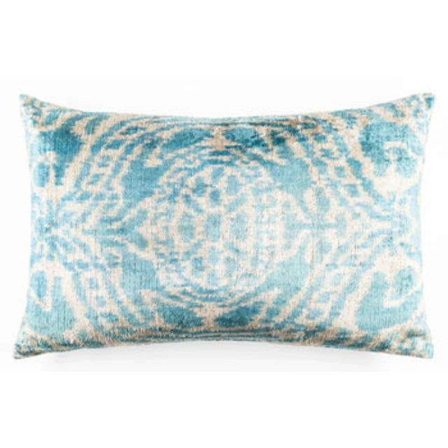 Canvello Silk Velvet Pillow With Premium Down Feather Insert For Sale - Image 4 of 5