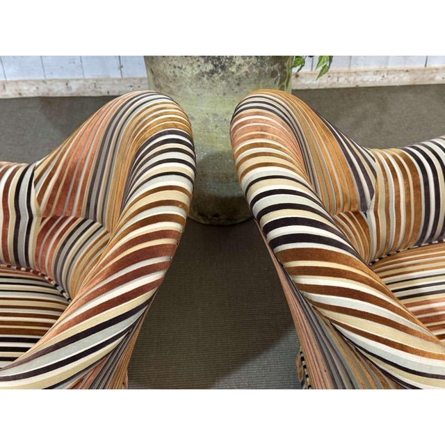 Napoleon III Style Toadstool Chairs, Set of 2 For Sale - Image 9 of 11