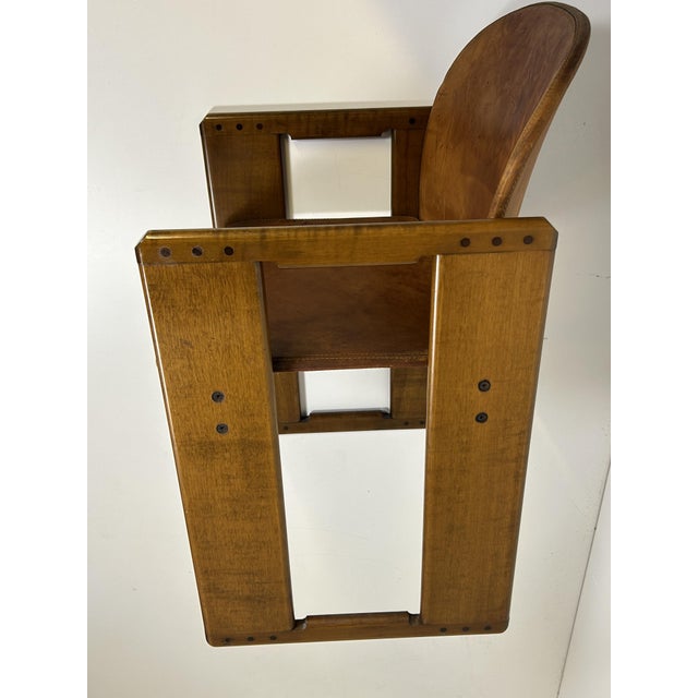 Vintage Dialogo Armchairs by Afra & Tobia Scarpa for B&B Italia, 1970s, Set of 4 For Sale - Image 15 of 18