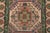 Kazak Runner 2’8” X 9’7” Blue Wool Tribal Hand-Knotted Oriental Rug For Sale - Image 9 of 13